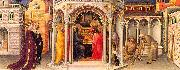 Gentile da  Fabriano The Presentation in the Temple Sweden oil painting reproduction